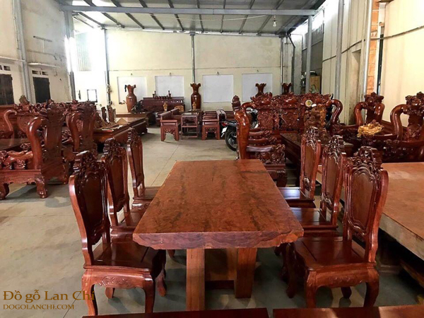 bộ bàn ghế ăn hoa lan tây (2)